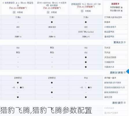 猎豹飞腾,猎豹飞腾参数配置-第1张图片-买车指南